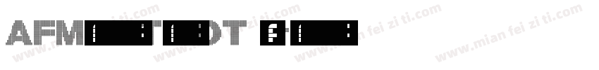 AFModuleTextOT 2字体转换